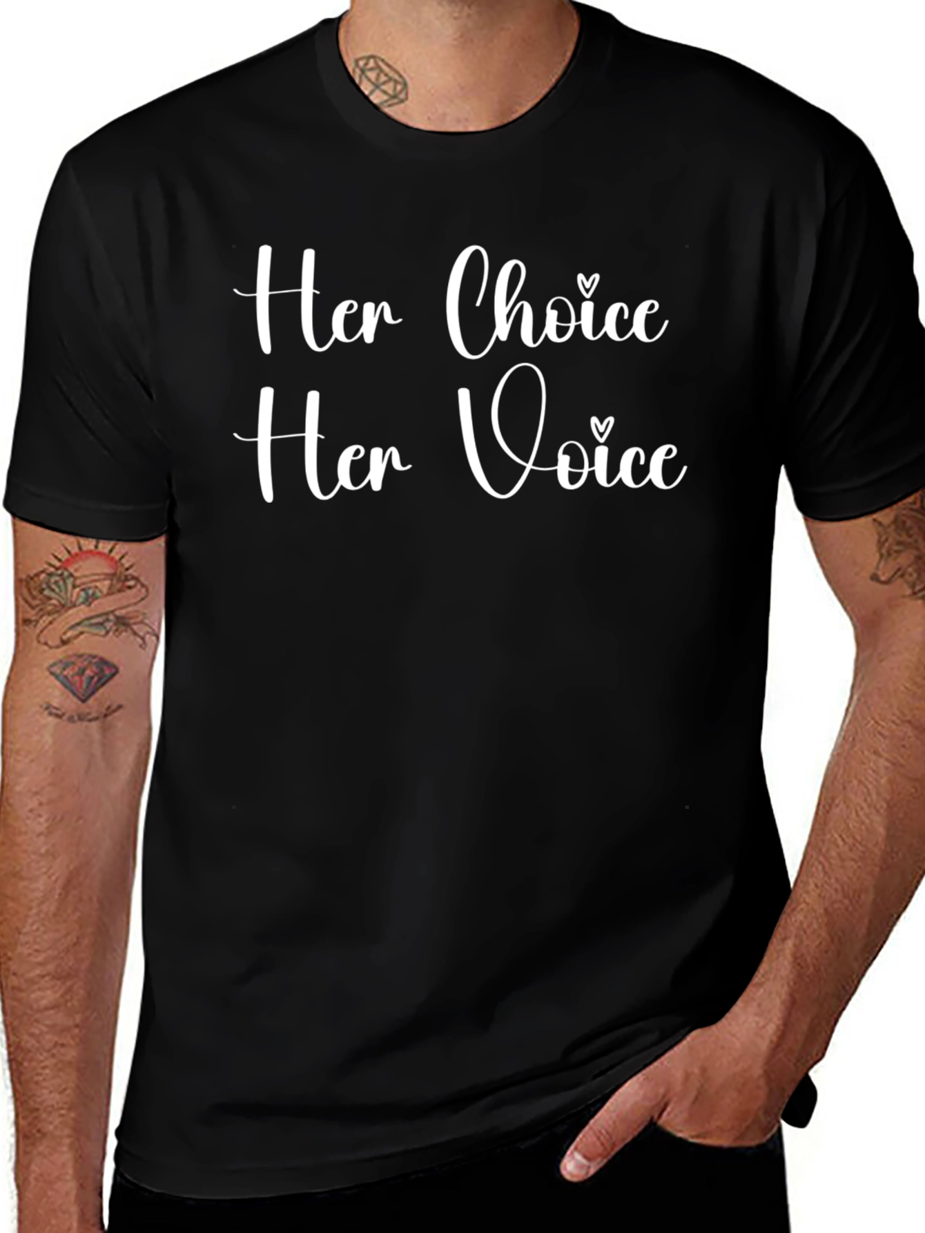 Her Choice Her Voice Graphic Tee
