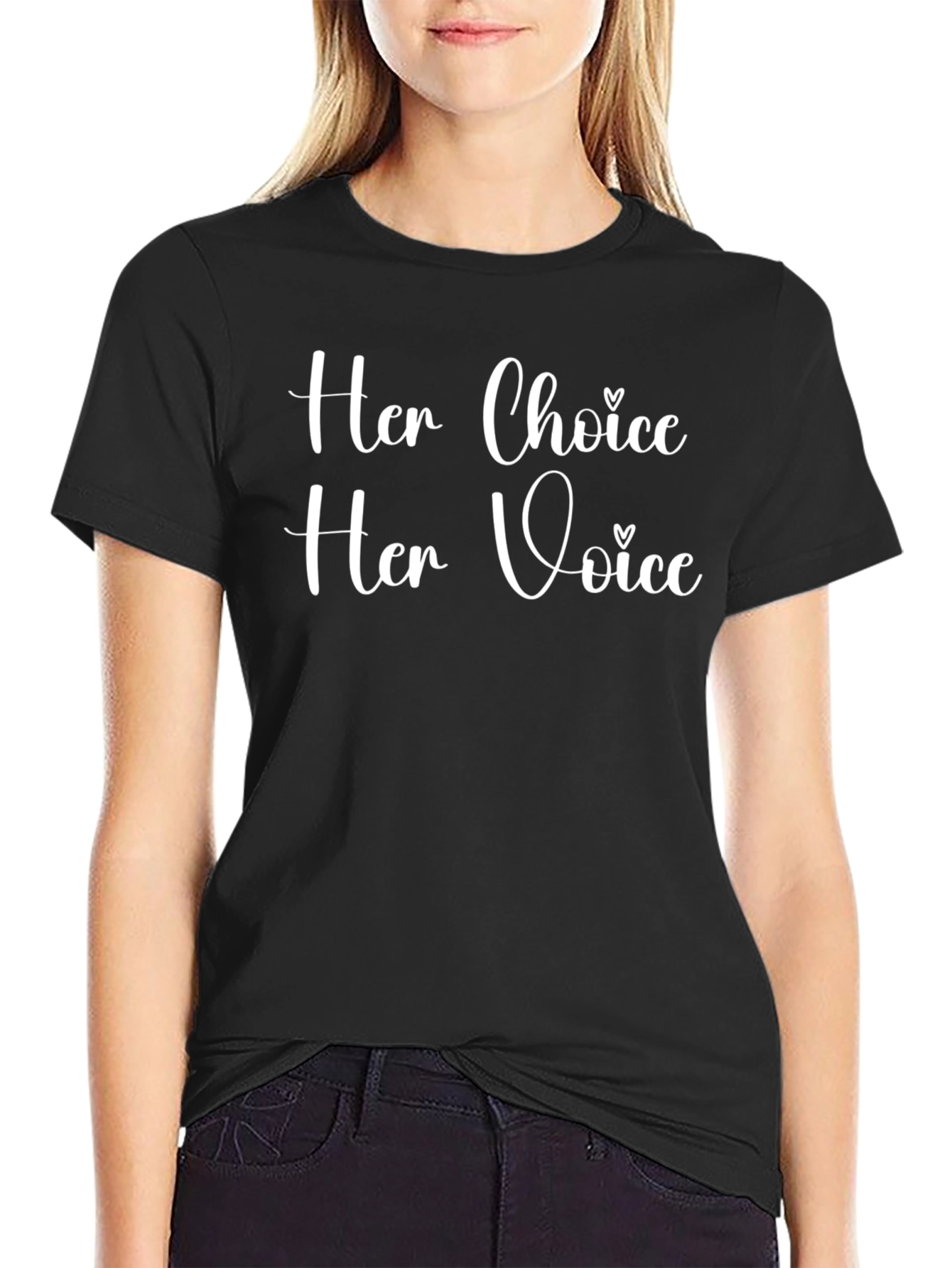 Her Choice Her Voice Graphic Tee
