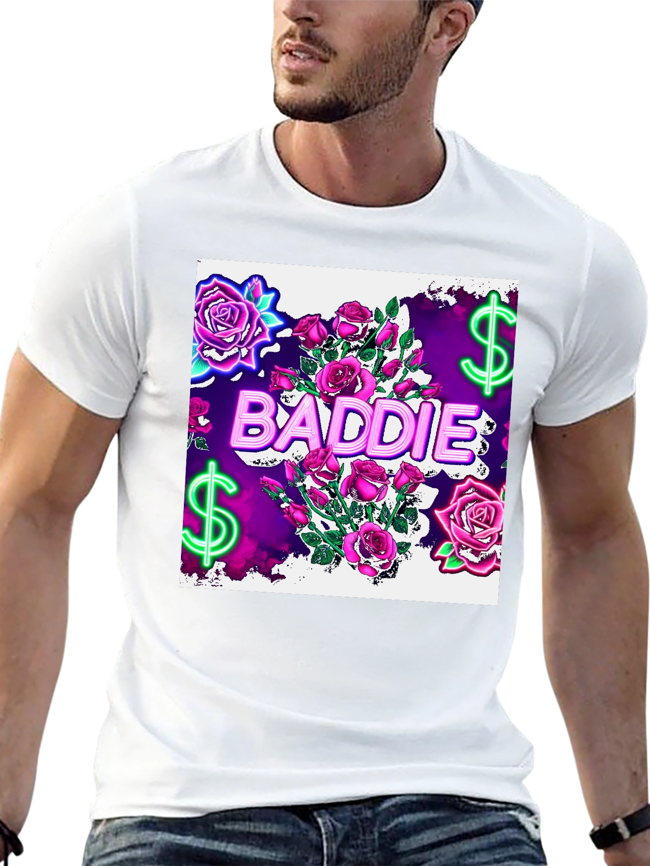 Baddie Roses Graphic Tee