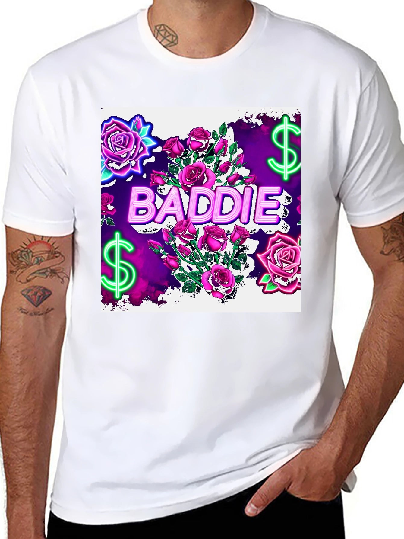 Baddie Roses Graphic Tee