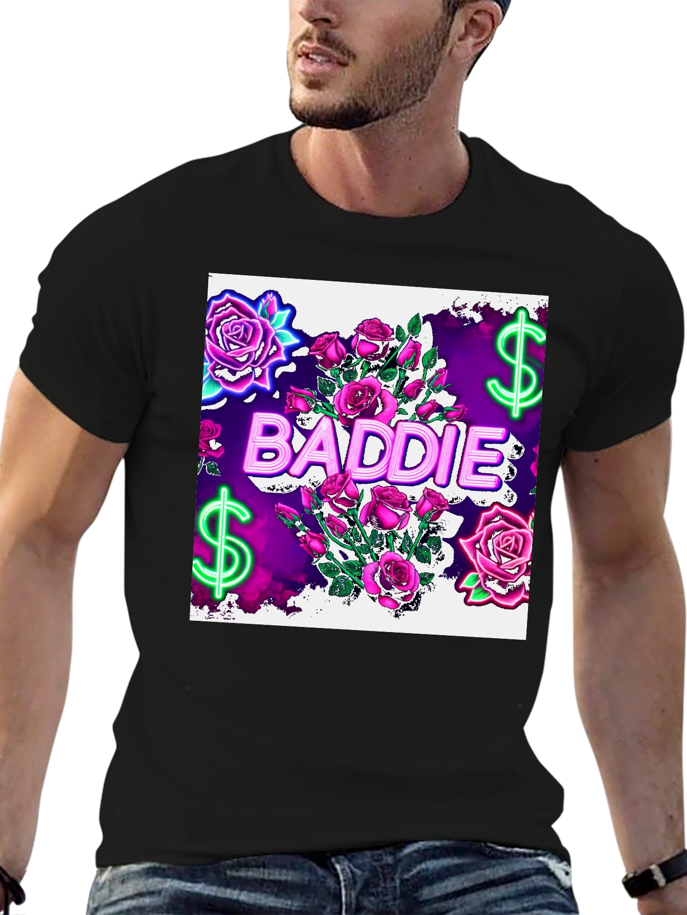 Baddie Roses Graphic Tee