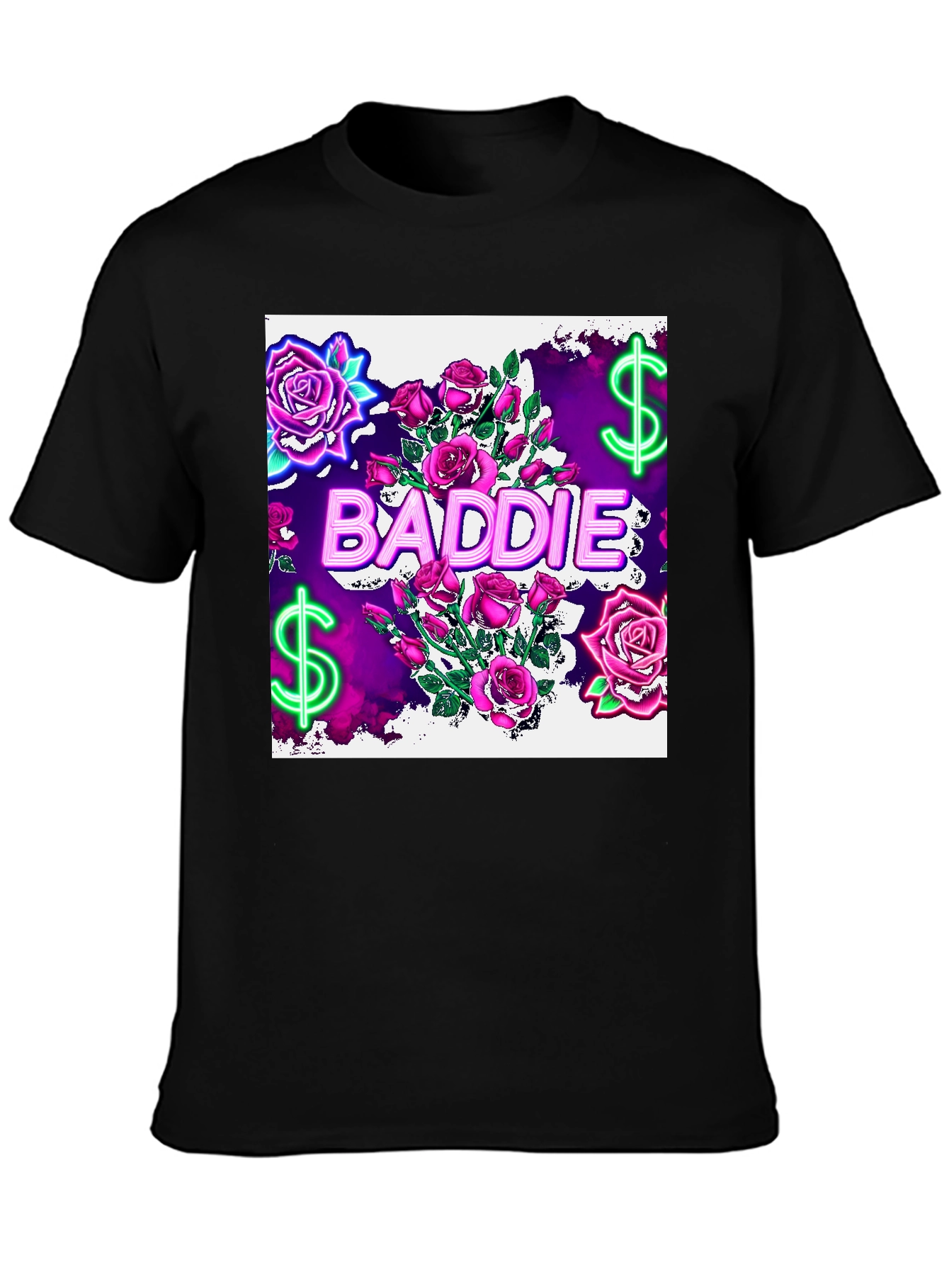 Baddie Roses Graphic Tee