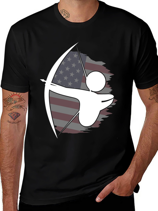 Archery USA Flag Graphic Tee