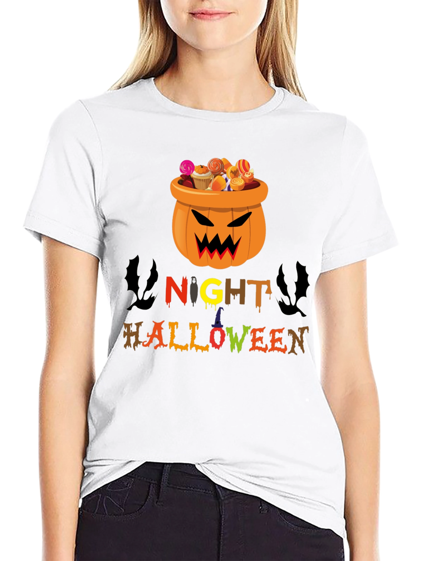 Halloween Night T-Shirt Spooky Season Shirt