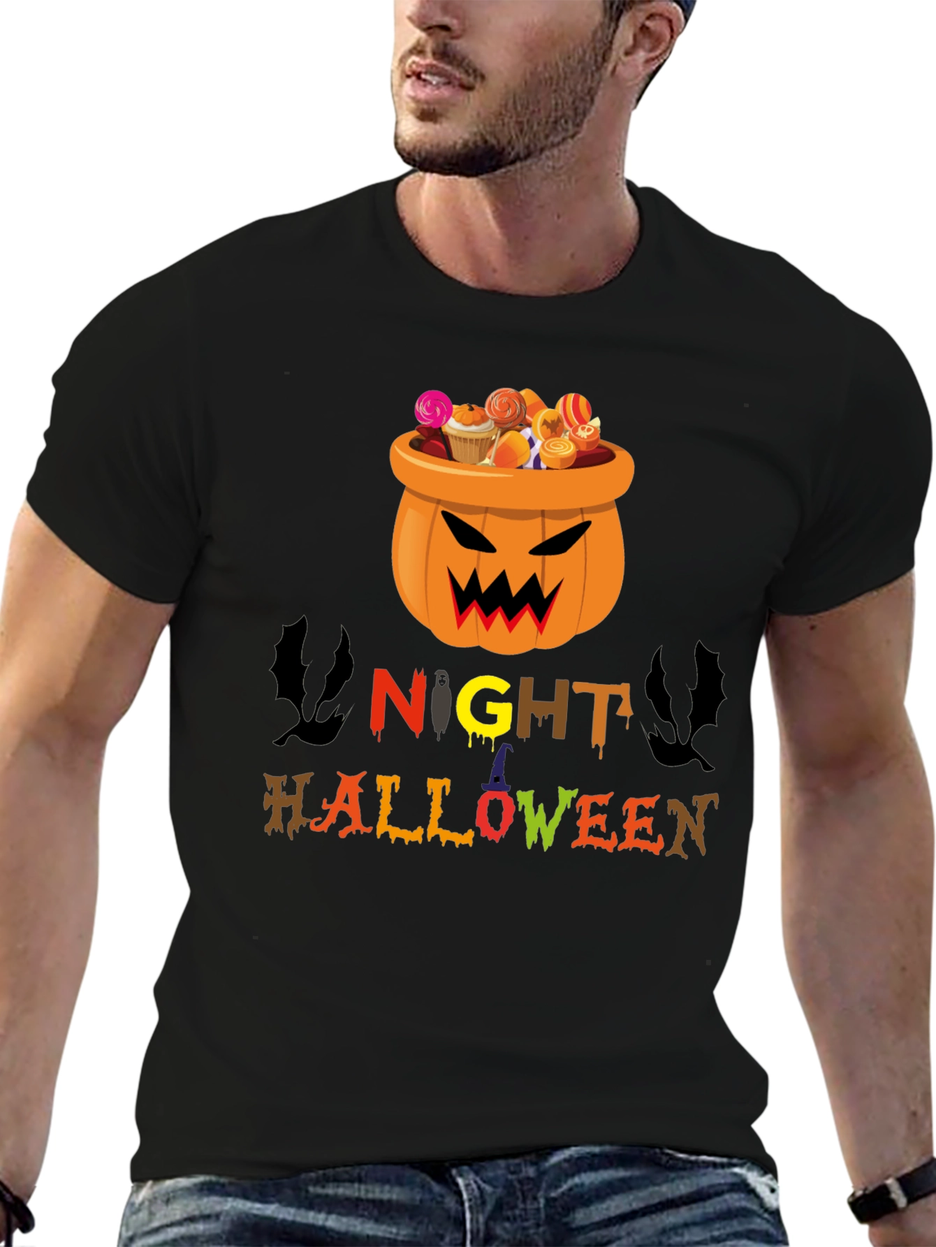 Halloween Night T-Shirt Spooky Season Shirt