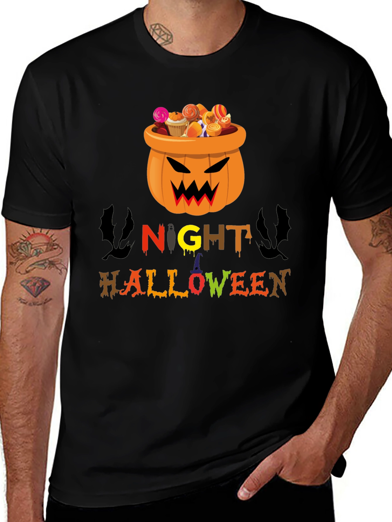 Halloween Night T-Shirt Spooky Season Shirt