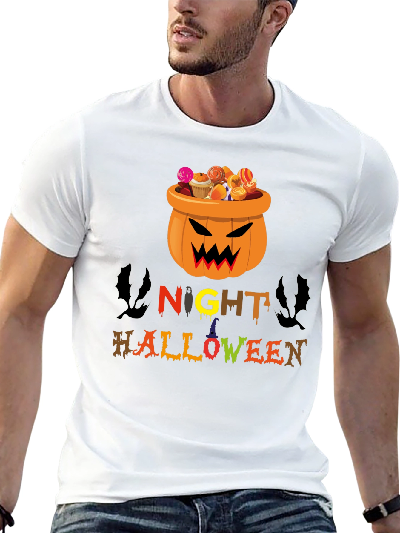Halloween Night T-Shirt Spooky Season Shirt