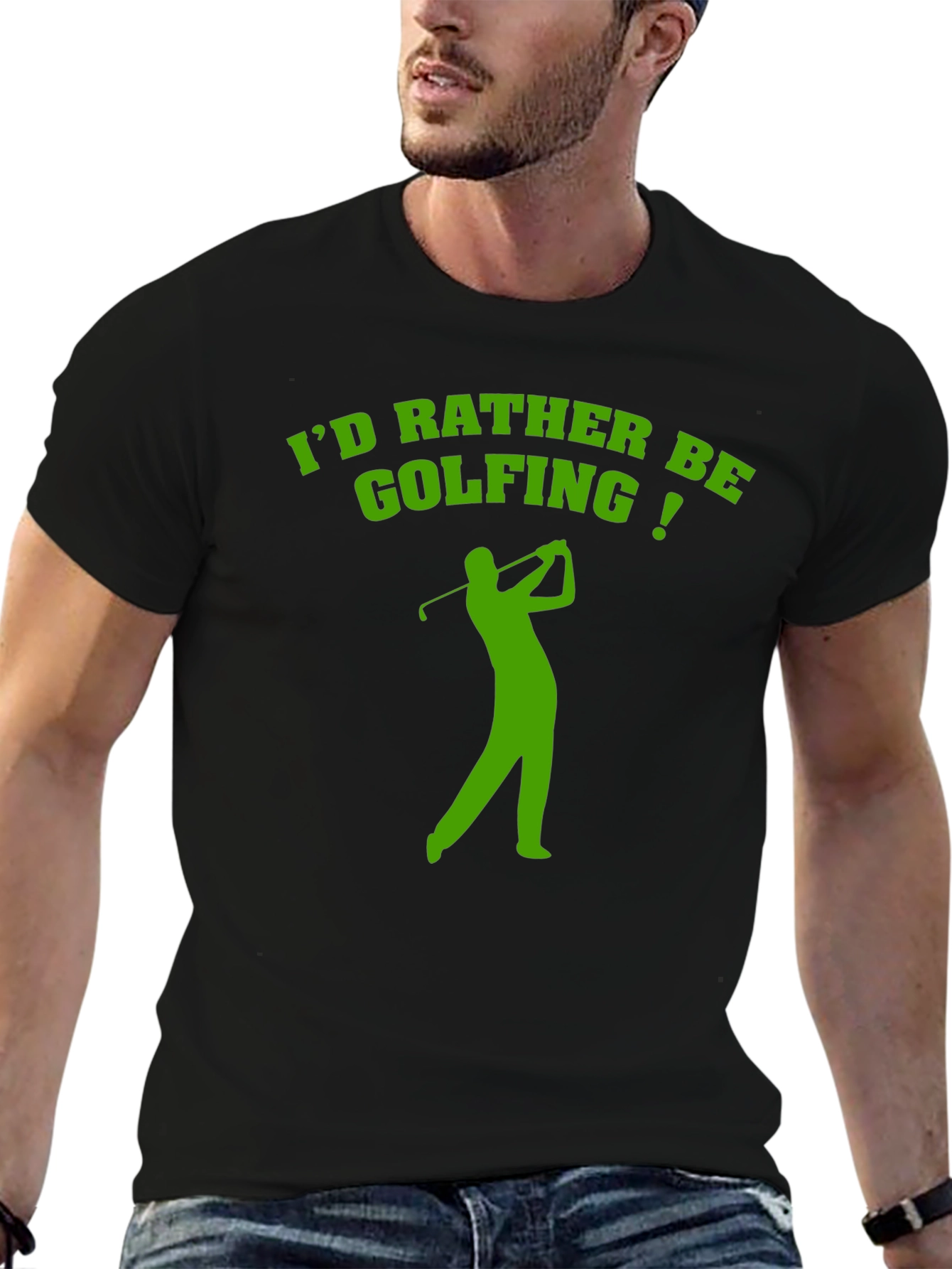 Golfing T-Shirt - Id Rather Be Golfing Tee