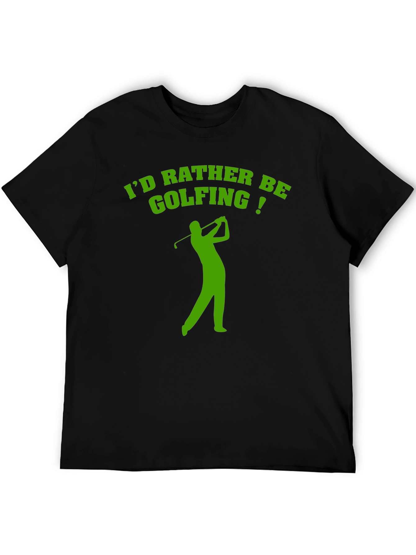 Golfing T-Shirt - Id Rather Be Golfing Tee