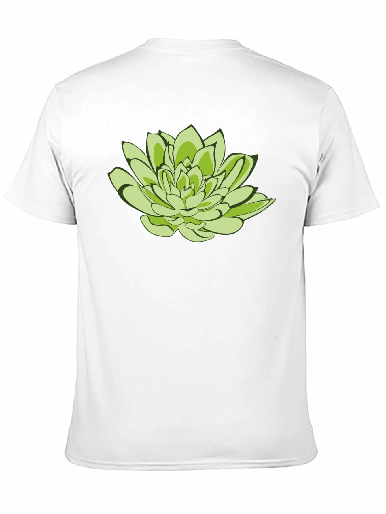 Lotus Graphic Tee - Black Cotton