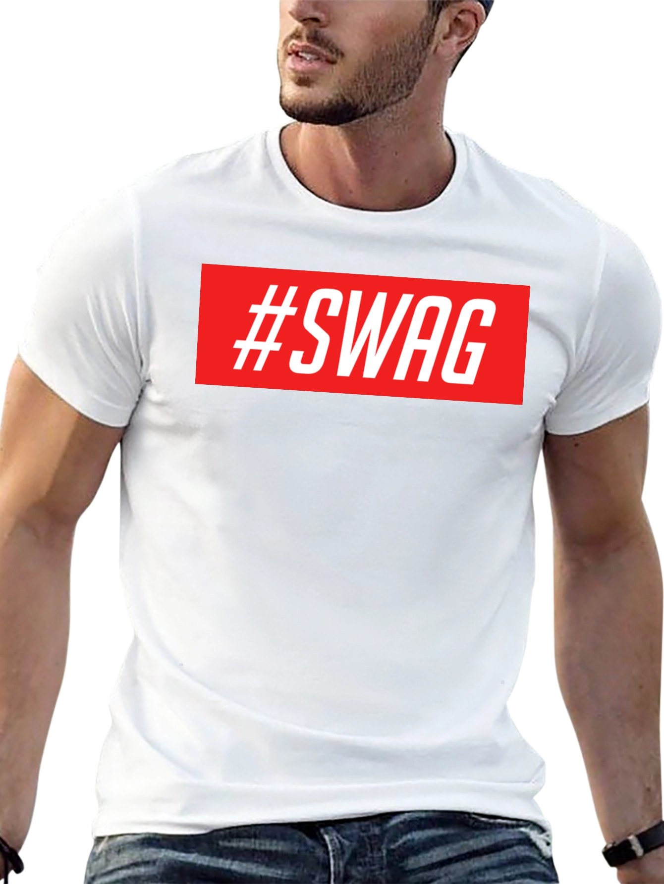 #SWAG Graphic Tee - Bold Streetwear Style