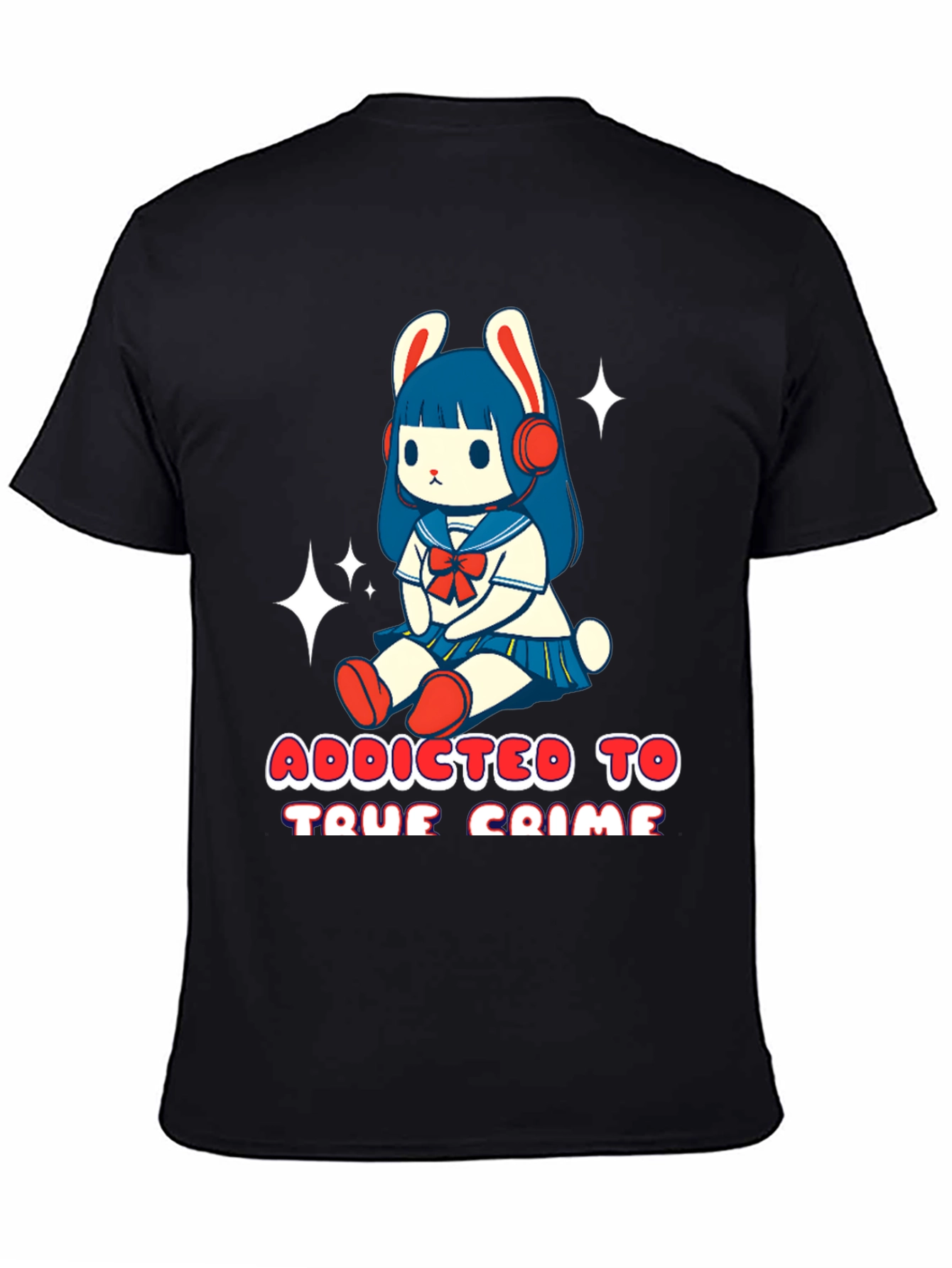 Addicted to True Crime Anime T-Shirt