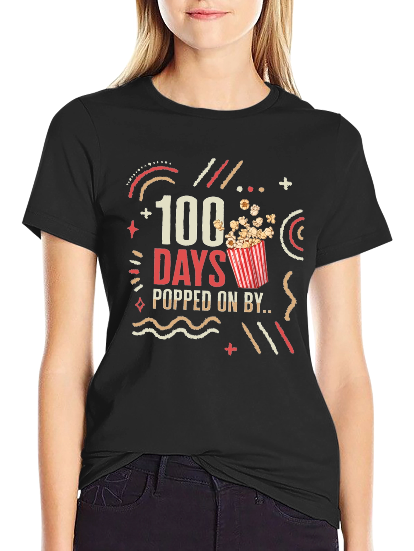 100 Days Popped On By T-Shirt