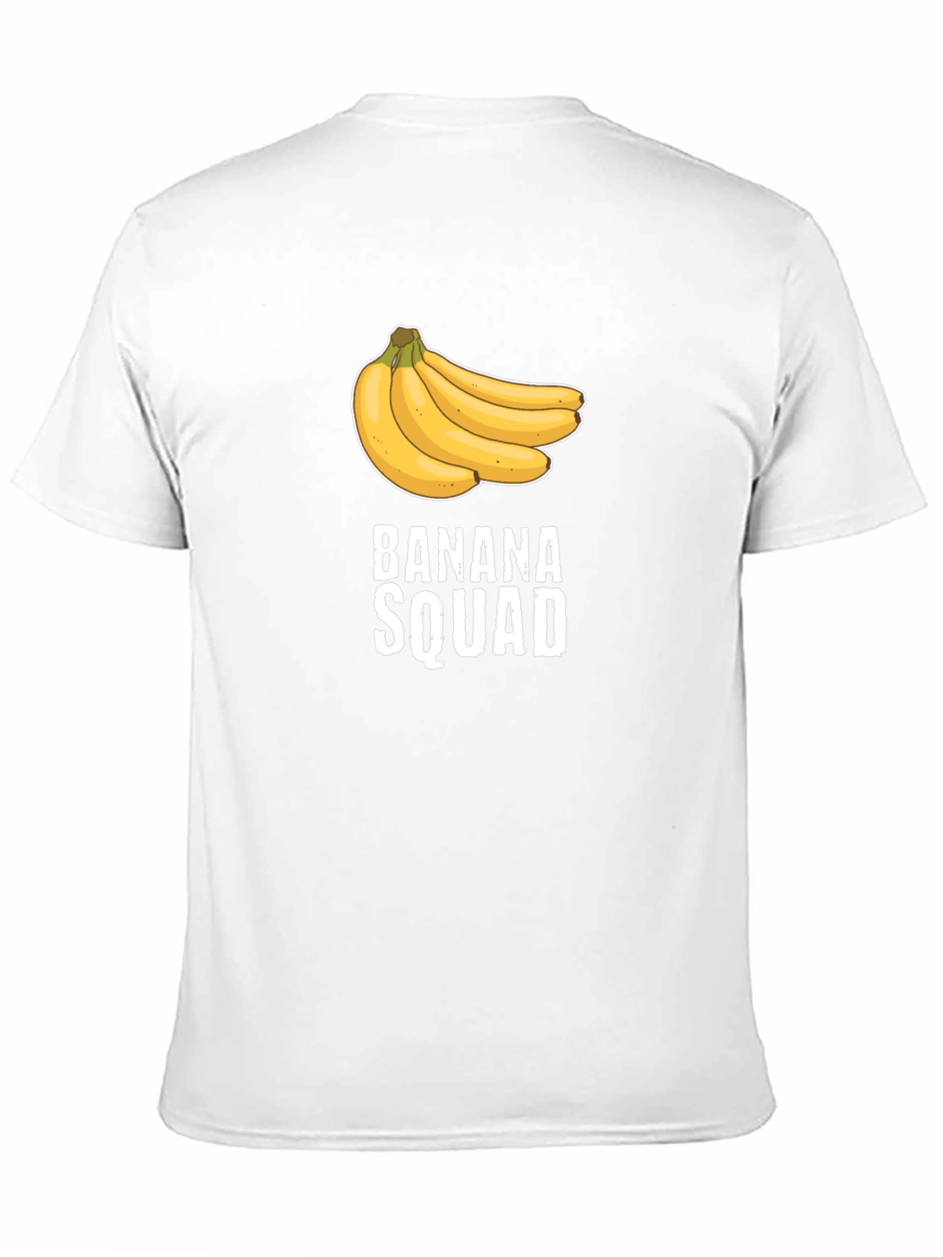 Banana Squad Graphic T-Shirt - Black Crew Neck Tee