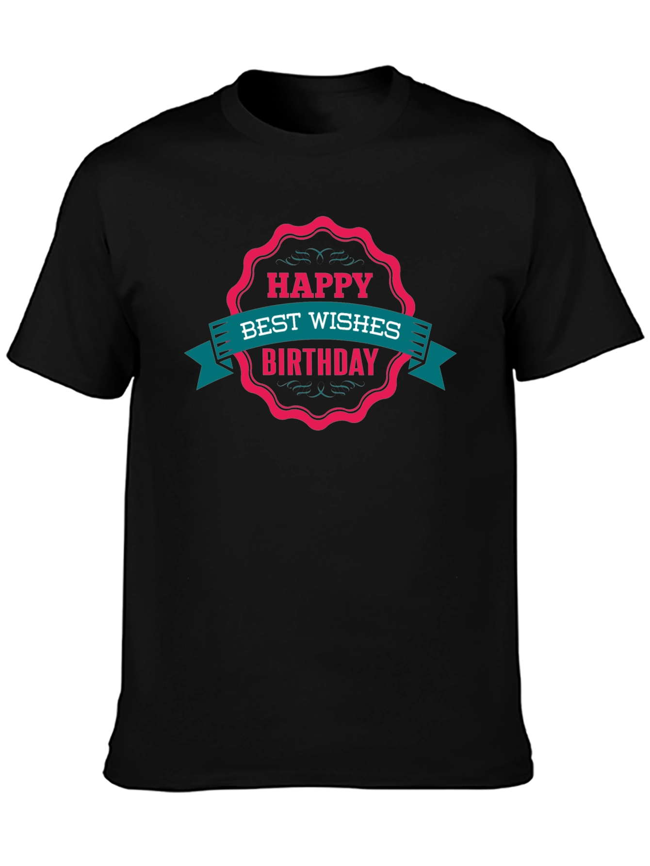 Happy Birthday Graphic Tee - Mens Short Sleeve