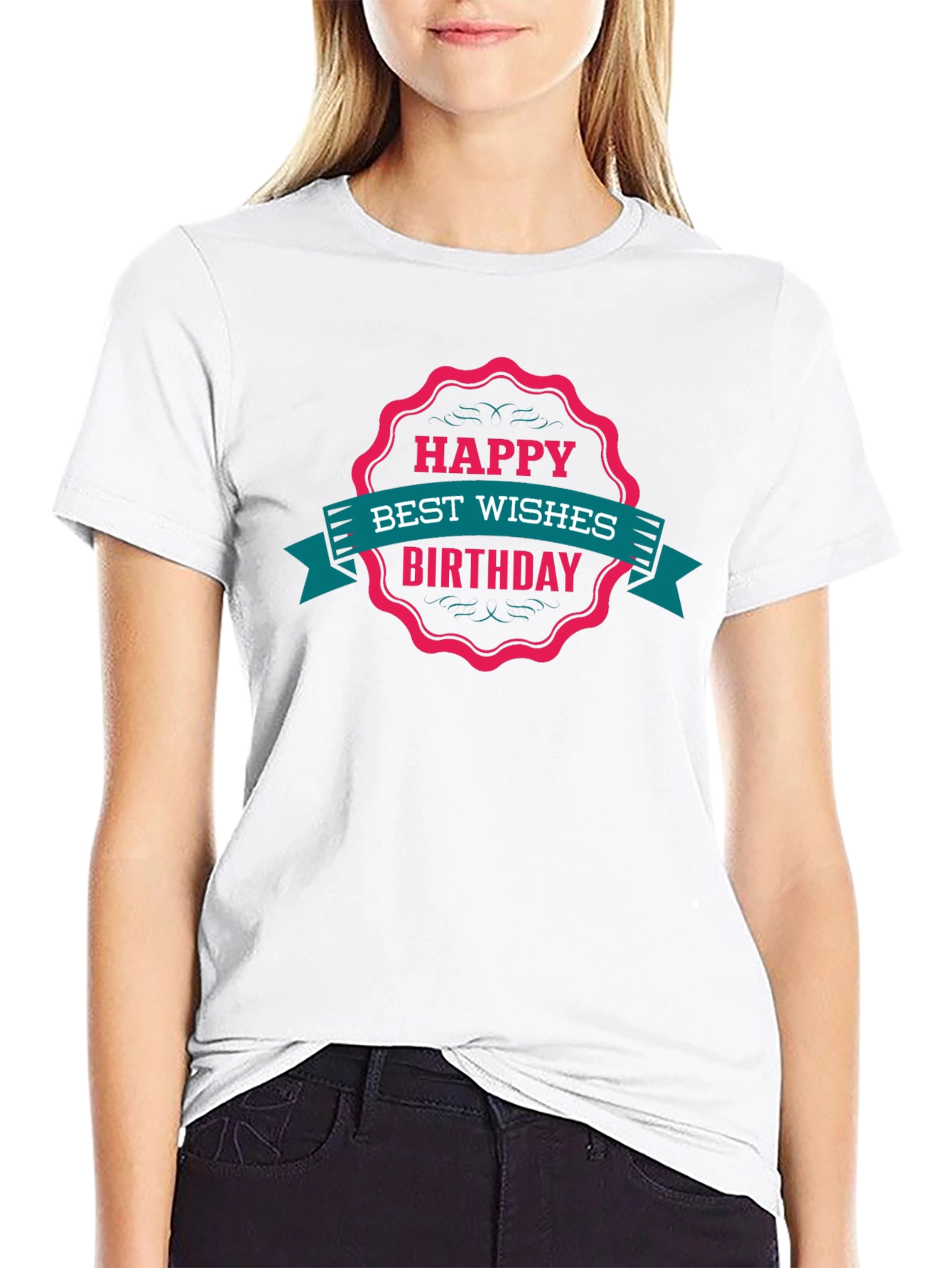 Happy Birthday Graphic Tee - Mens Short Sleeve