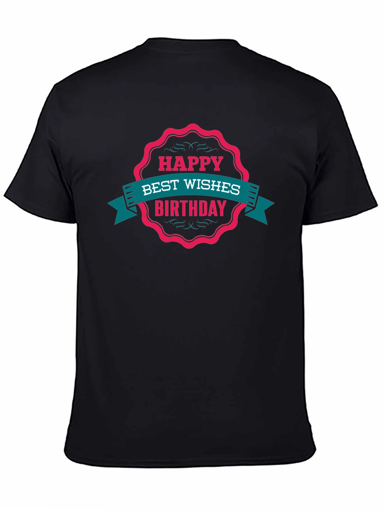 Happy Birthday Graphic Tee - Mens Short Sleeve