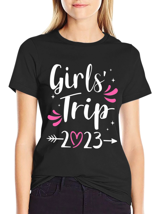 Girls Trip 2023 T-Shirt Fun Vacation Tee