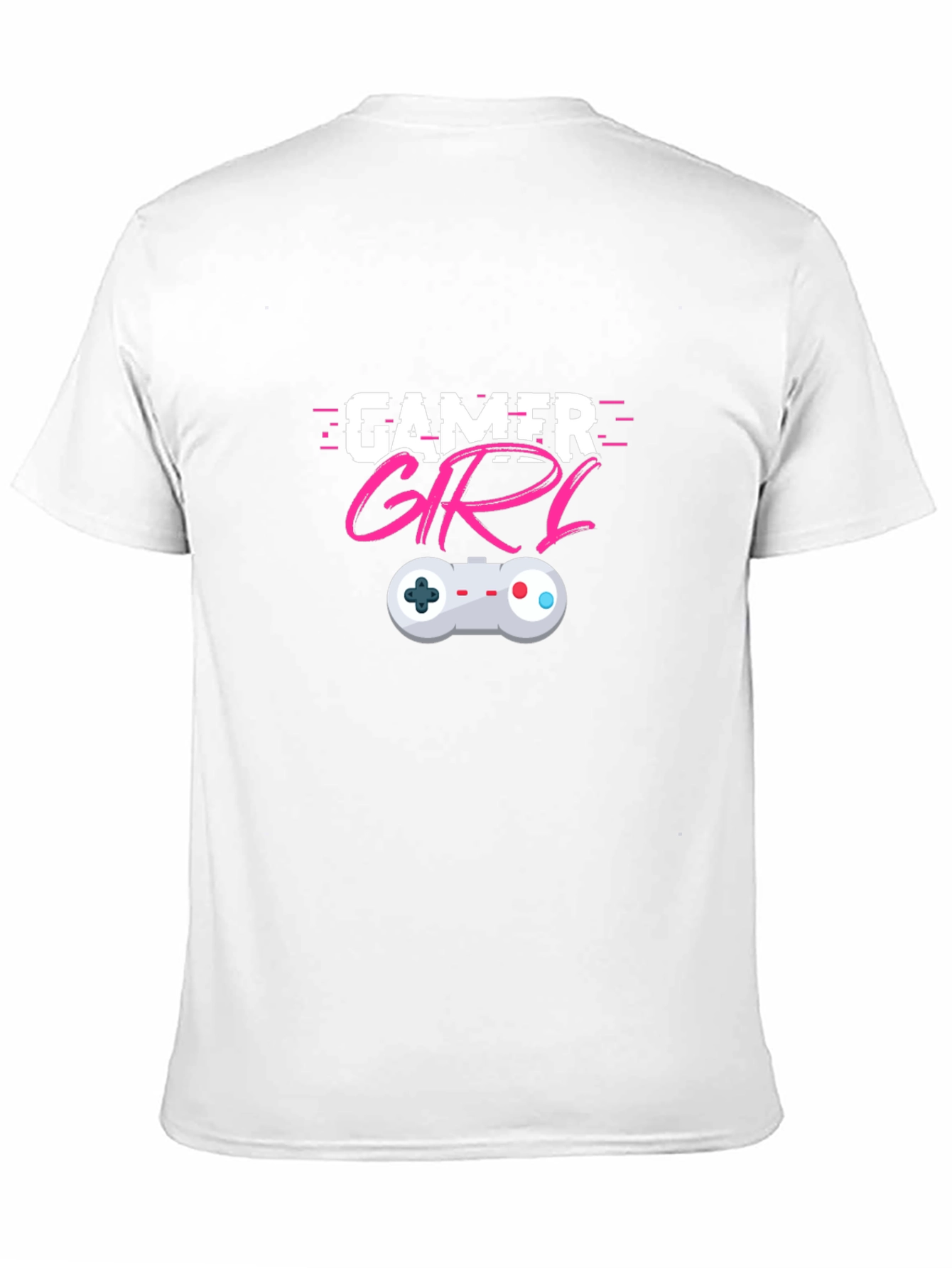 Gamer Girl T-Shirt - Black Cotton Blend