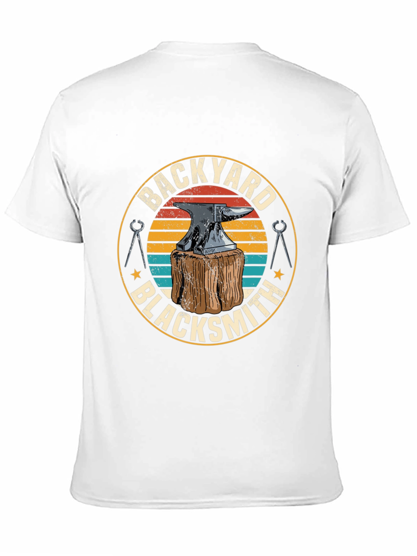 Backyard Blacksmith T-Shirt - Anvil Design