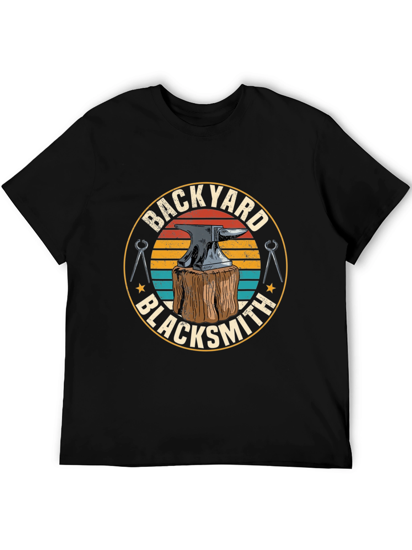 Backyard Blacksmith T-Shirt - Anvil Design