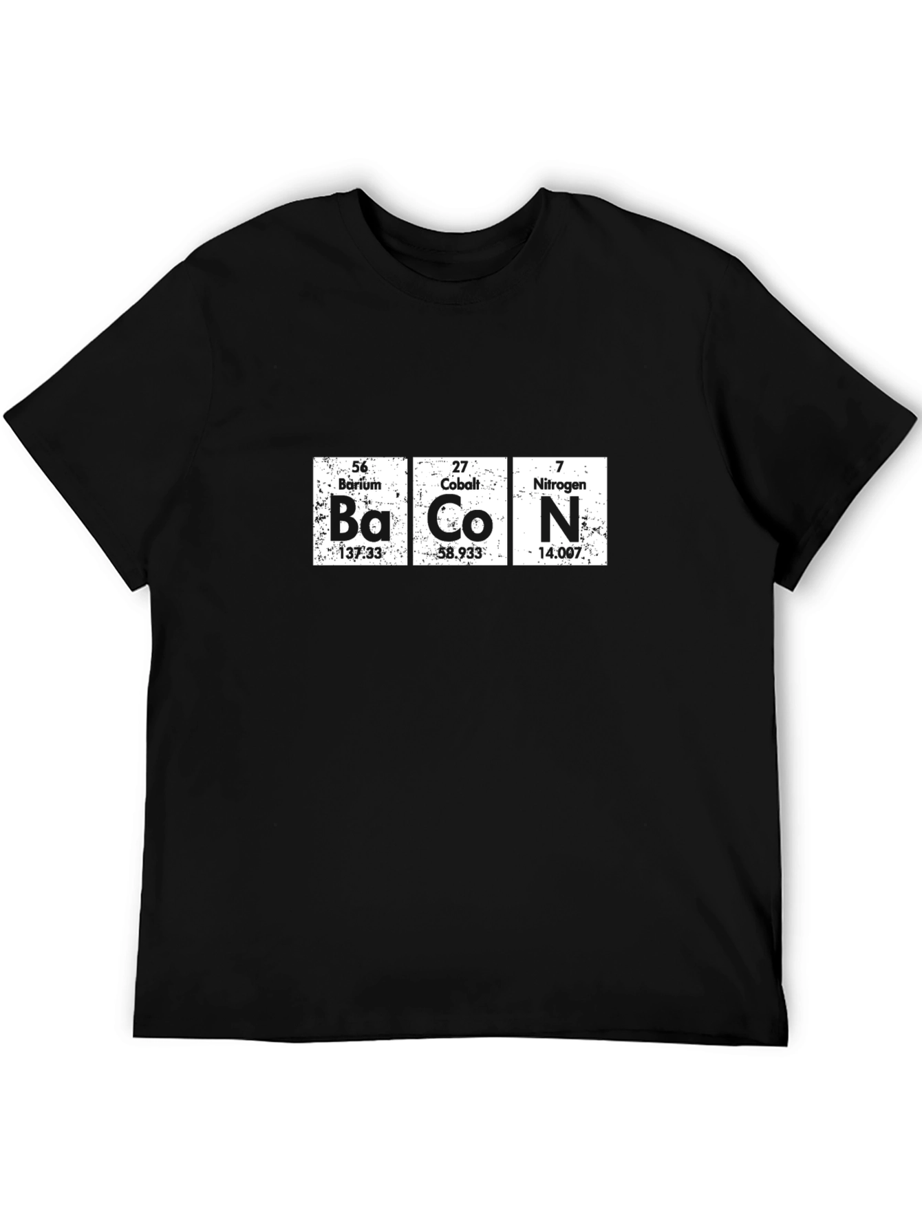 Bacon Element T-Shirt - Chemistry Periodic Table Funny Tee
