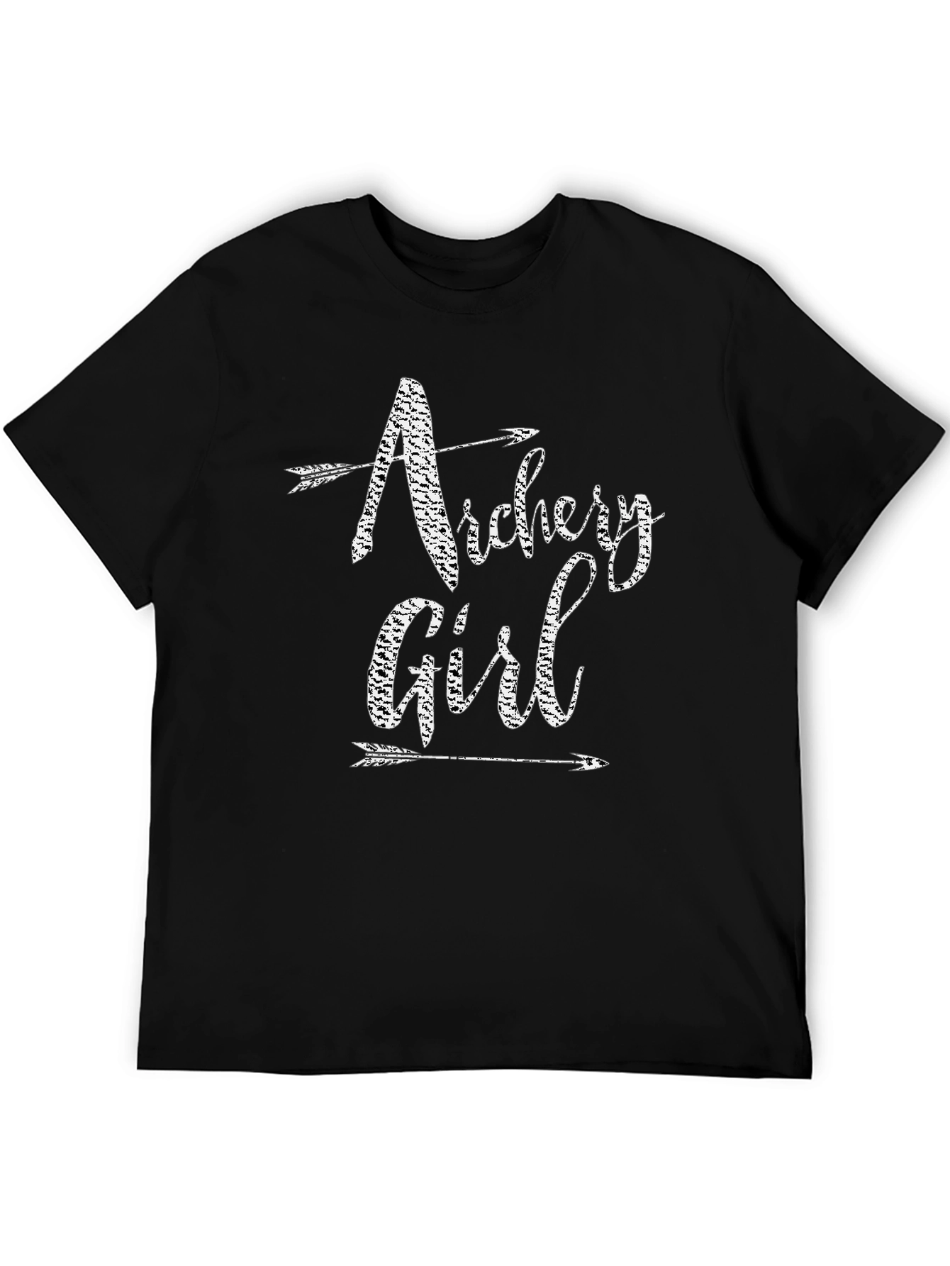 Archery Girl T-Shirt - Black