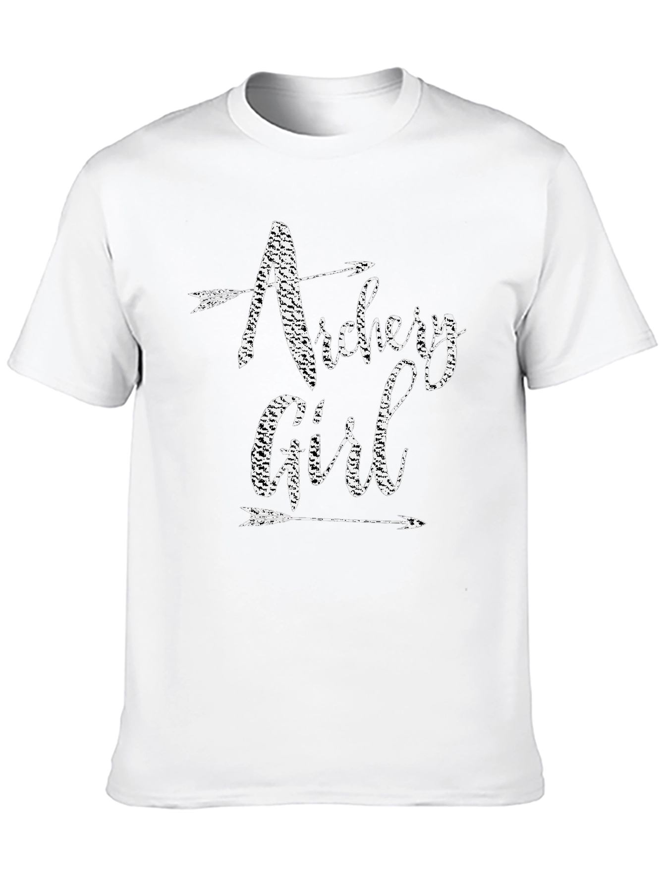 Archery Girl T-Shirt - Black
