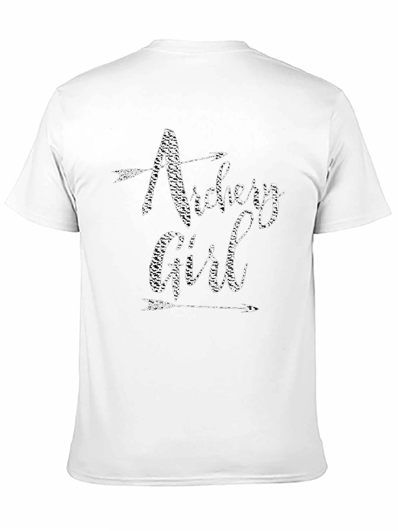 Archery Girl T-Shirt - Black