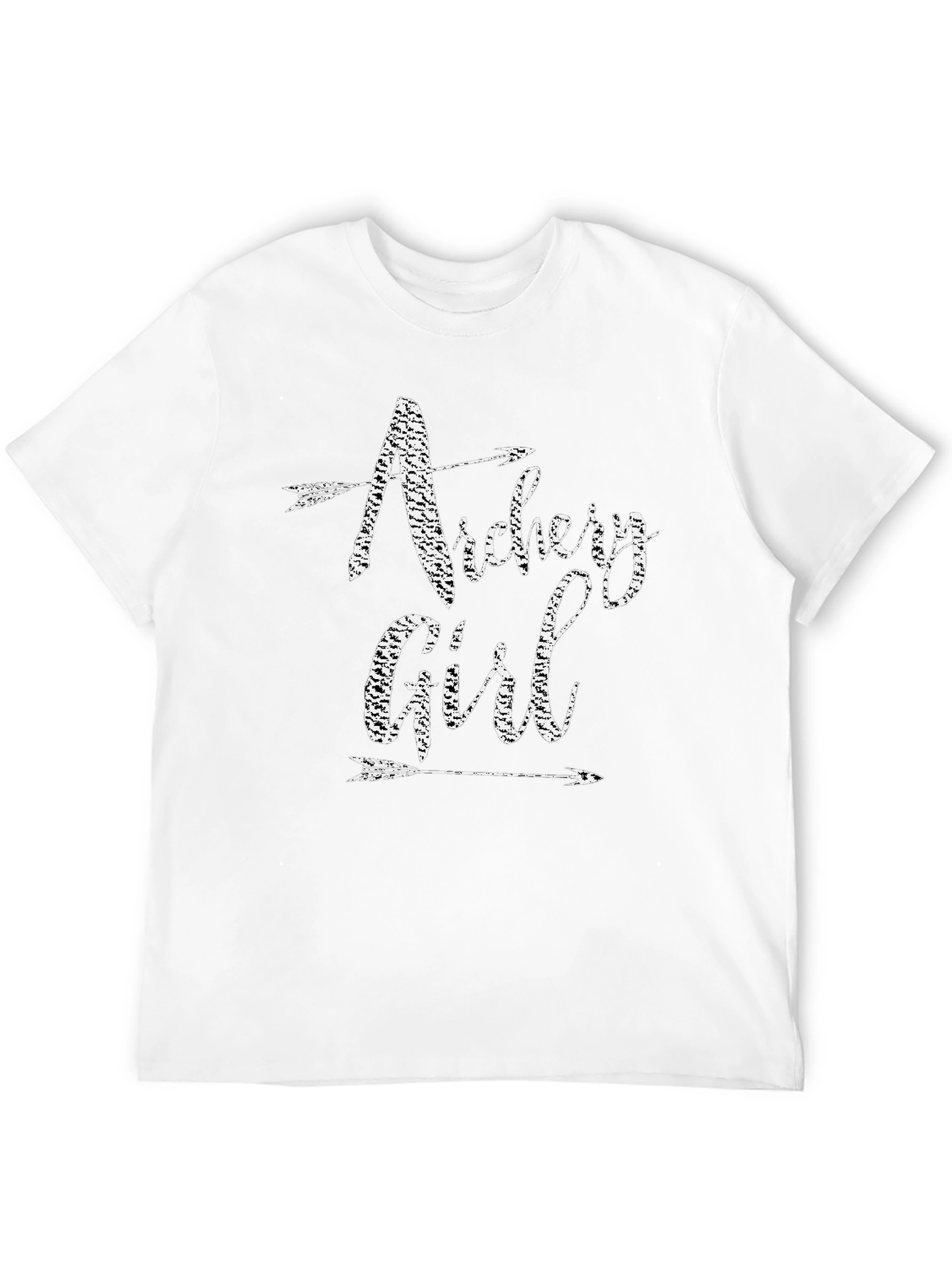 Archery Girl T-Shirt - Black