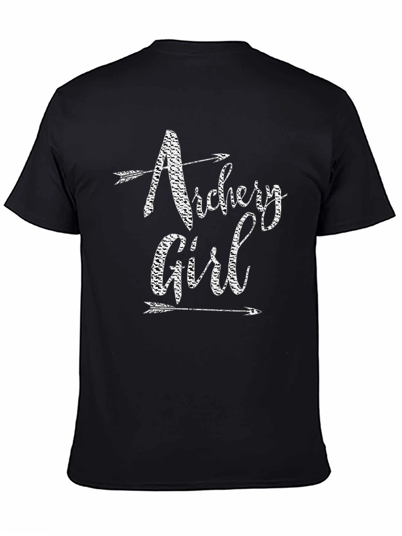 Archery Girl T-Shirt - Black