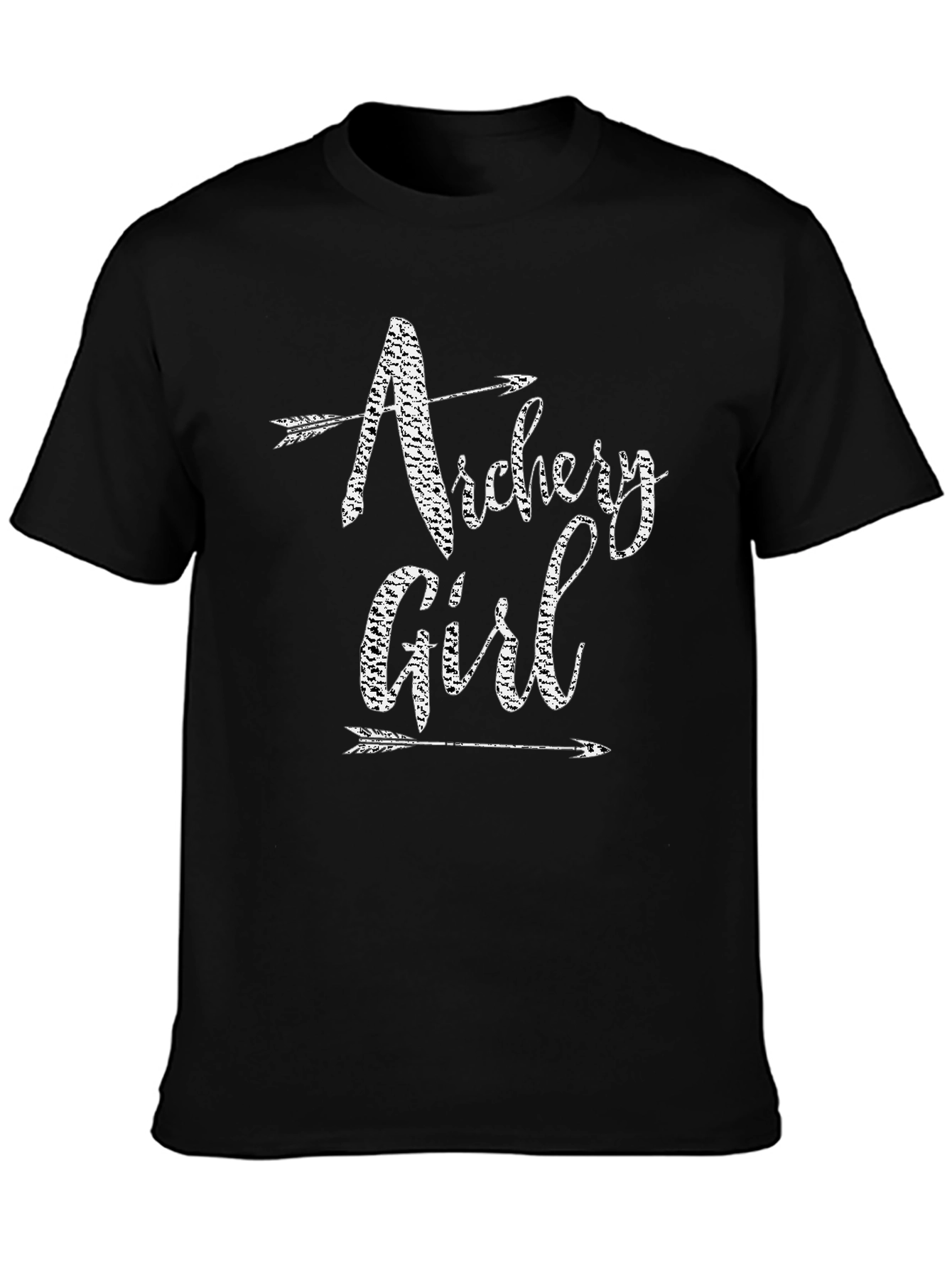 Archery Girl T-Shirt - Black
