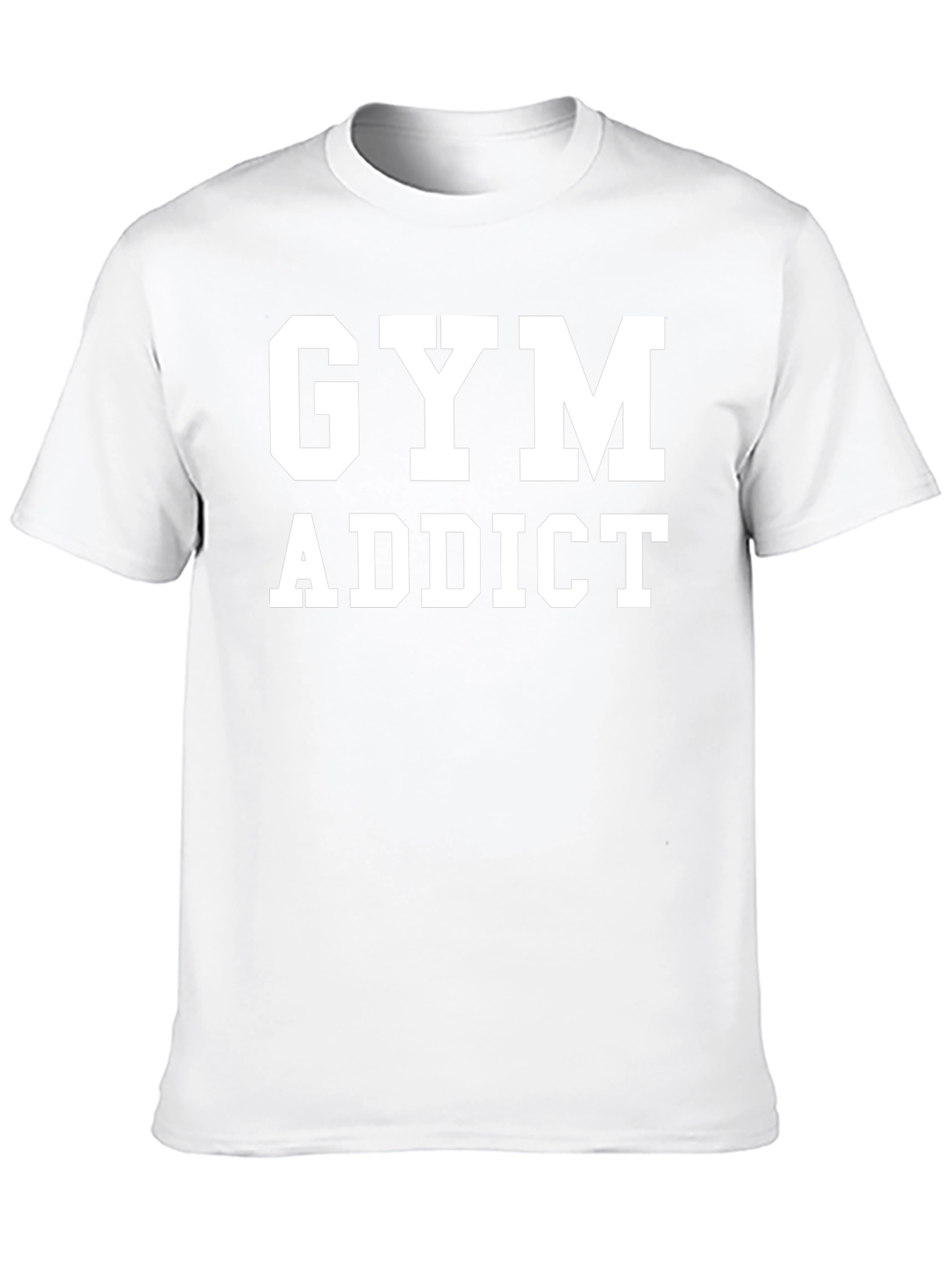 Gym Addict Black T-Shirt - Fitness Apparel