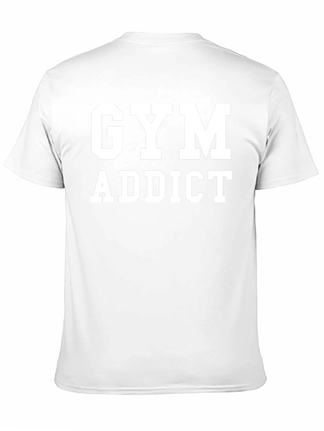 Gym Addict Black T-Shirt - Fitness Apparel