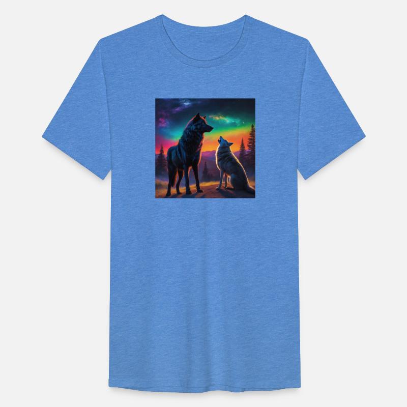 A Black Wolf T-Shirt