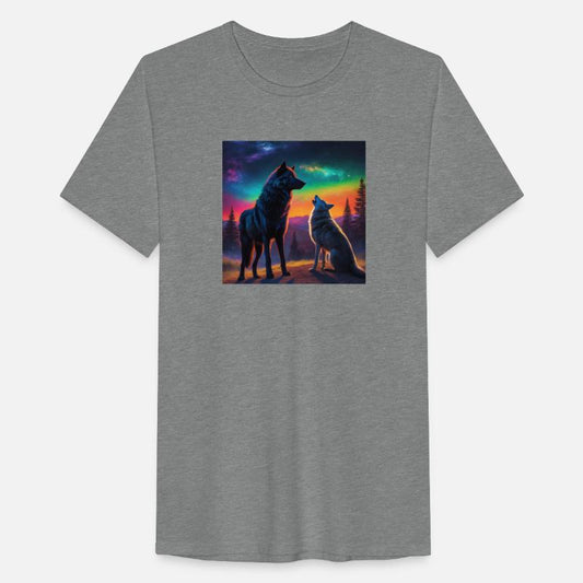 A Black Wolf T-Shirt