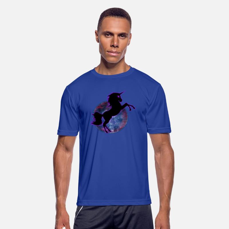 A creative black horse shirt