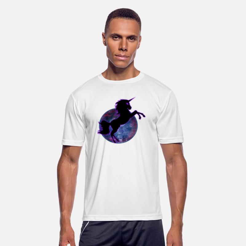 A creative black horse shirt