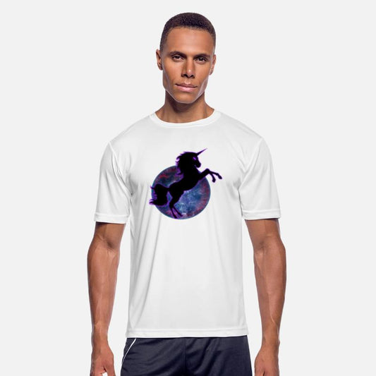 A creative black horse shirt