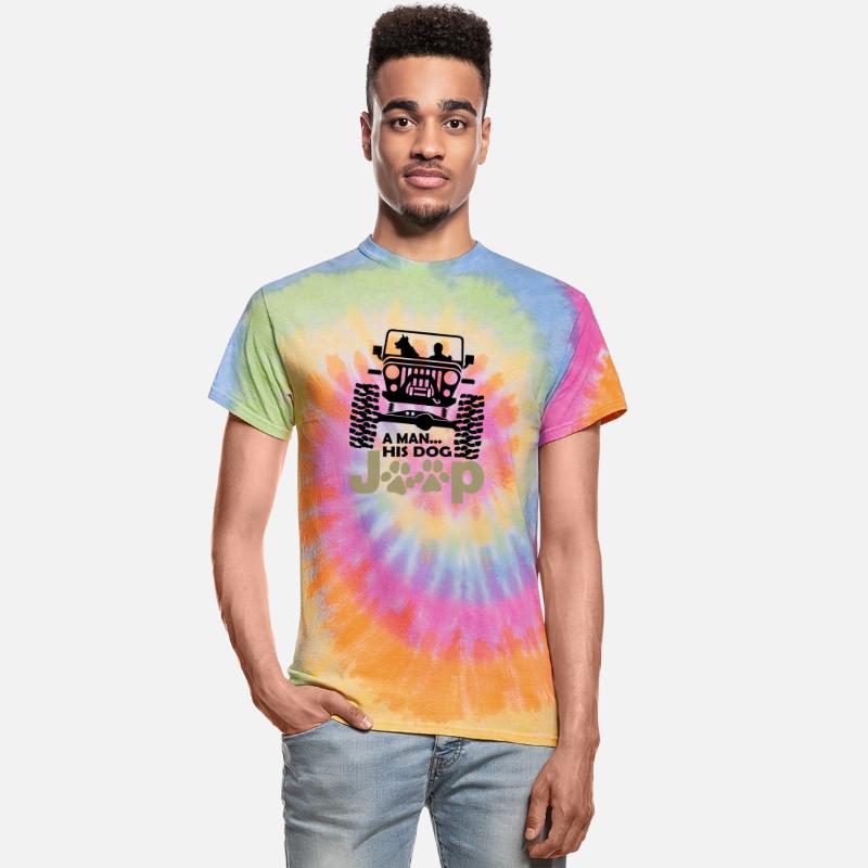 A Man His Dog Jeep Shirt Gift