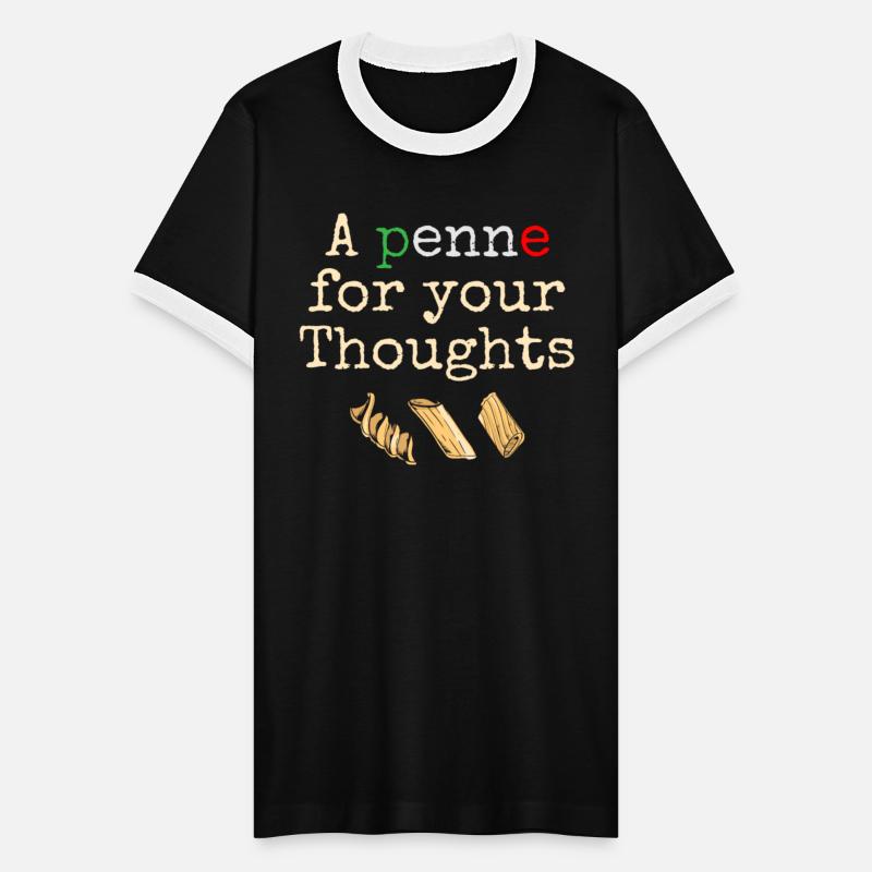 A Penne For Your Thought Italian Italy Flag Pasta