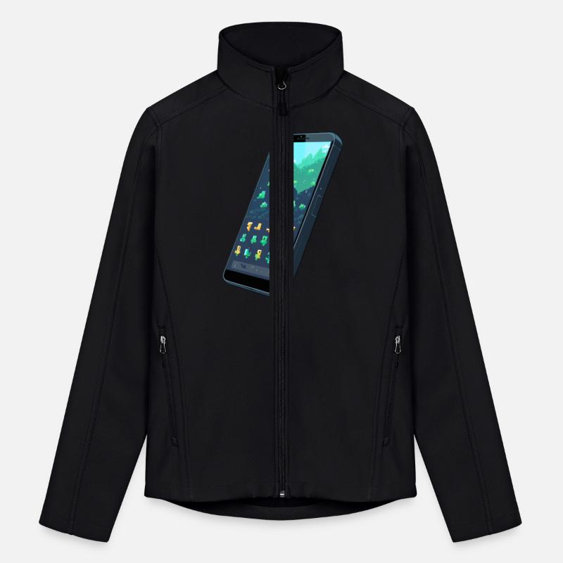 A pixel art of a mobile