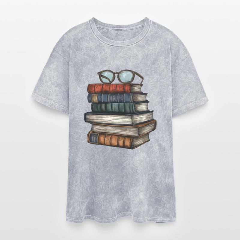 A Scholarly Stack: Classic Books with Glasses Rest