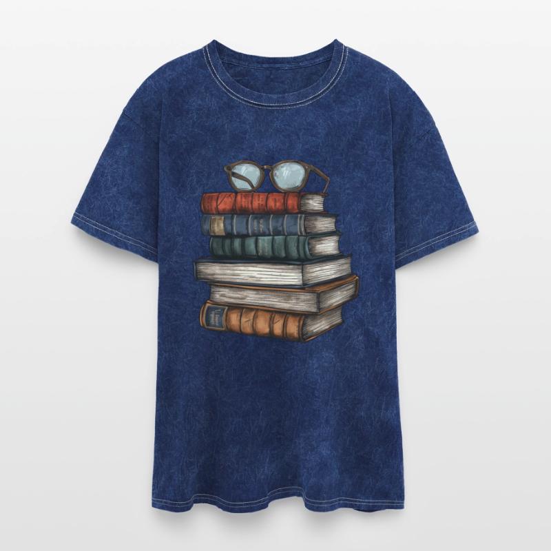 A Scholarly Stack: Classic Books with Glasses Rest