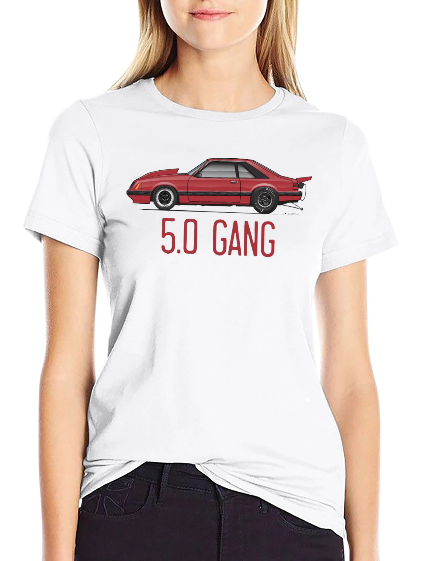 5.0 Gang T-Shirt - Fox Body Mustang Tee