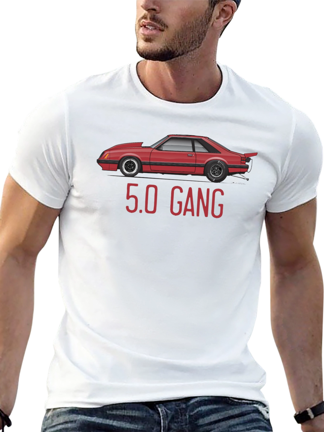 5.0 Gang T-Shirt - Fox Body Mustang Tee