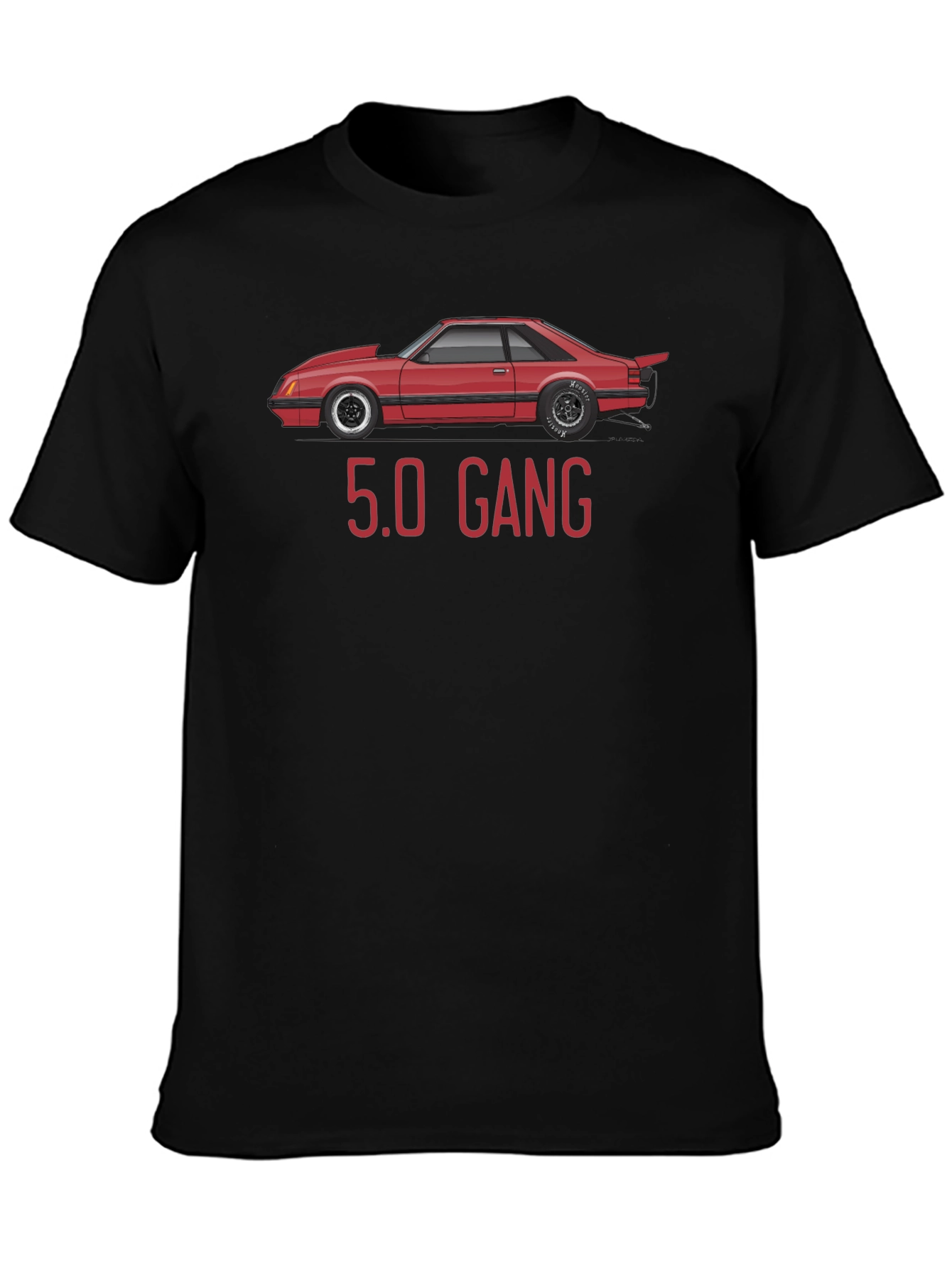 5.0 Gang T-Shirt - Fox Body Mustang Tee