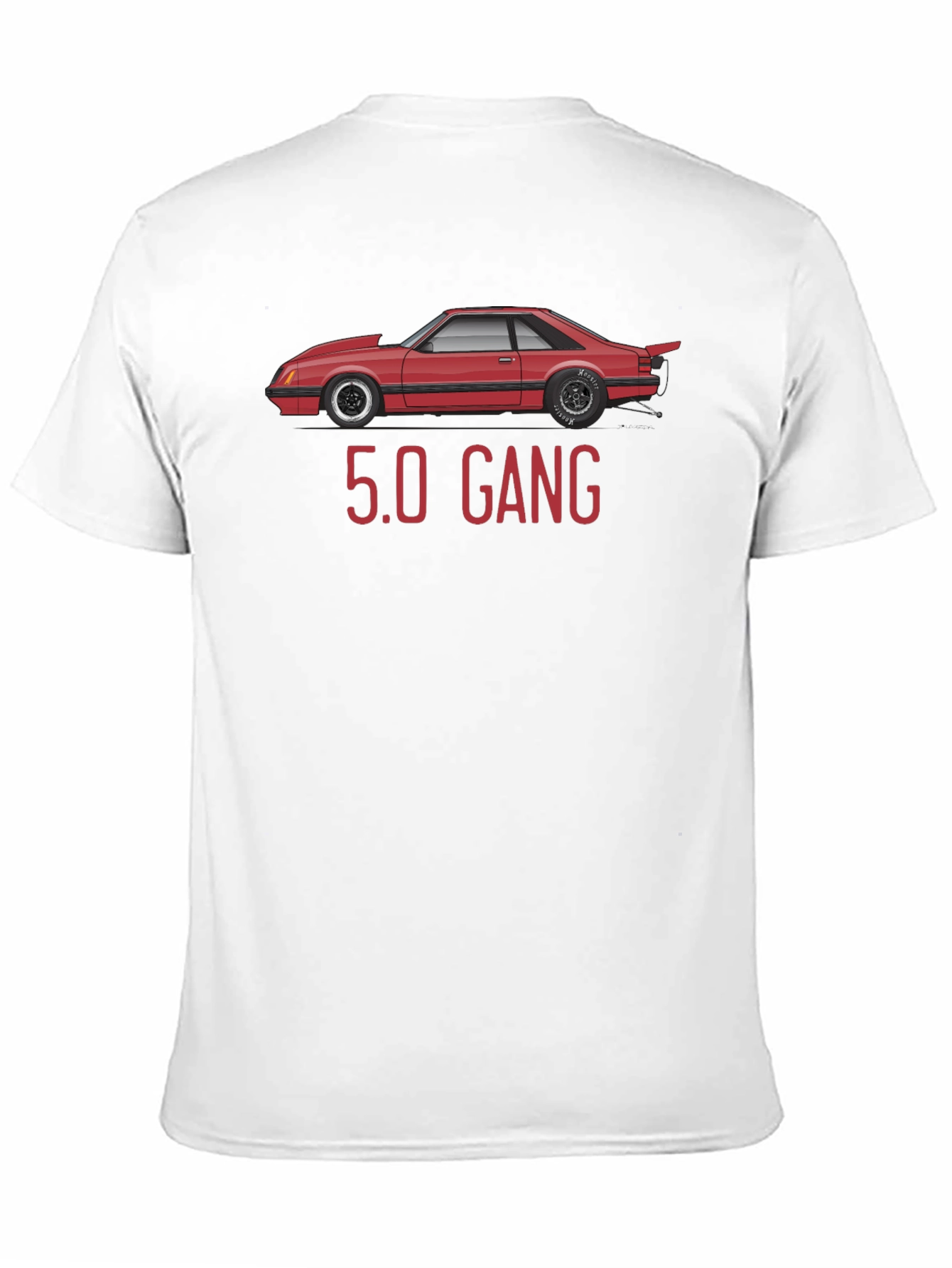 5.0 Gang T-Shirt - Fox Body Mustang Tee
