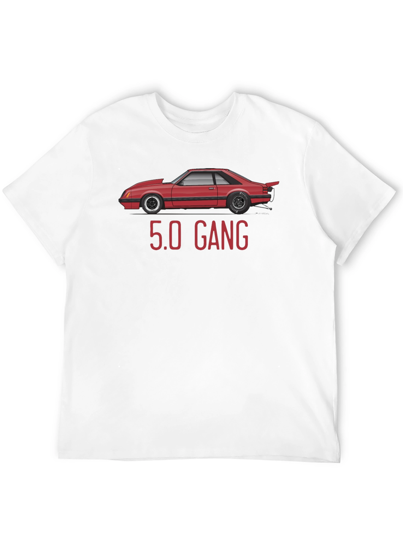 5.0 Gang T-Shirt - Fox Body Mustang Tee
