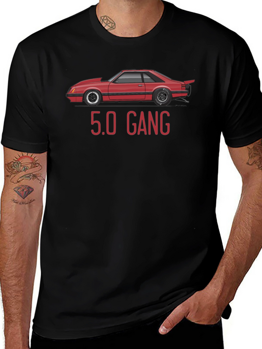 5.0 Gang T-Shirt - Fox Body Mustang Tee